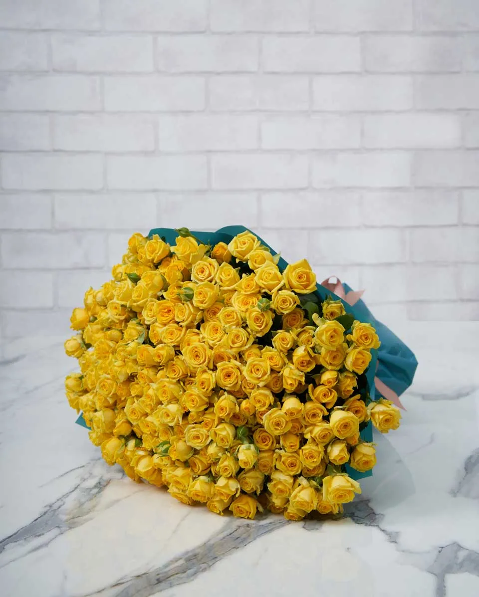 Bright Yellow 48 Blue