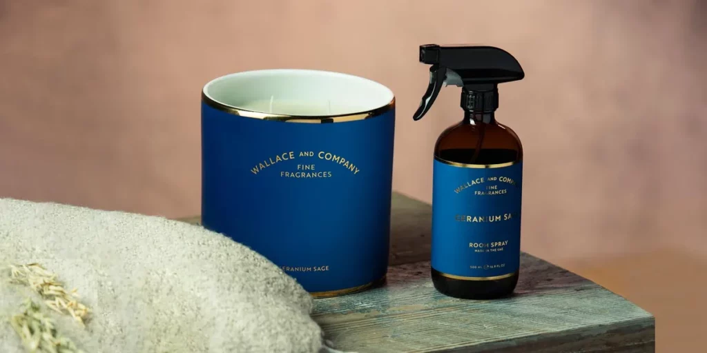 Geranium Sage Candle Room Spray 1