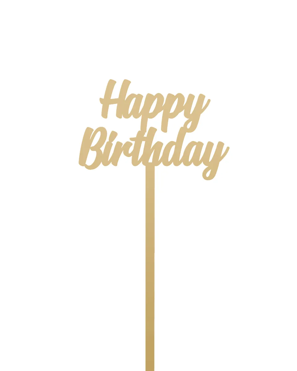 Happy Birthday Gold 2025