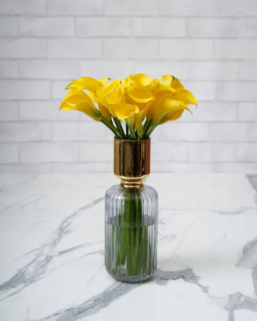 sweet calla lily yellow gold 1
