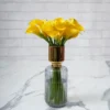 sweet calla lily yellow gold