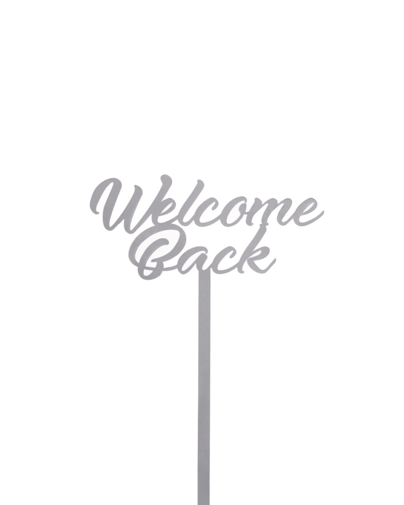 welcome back topper