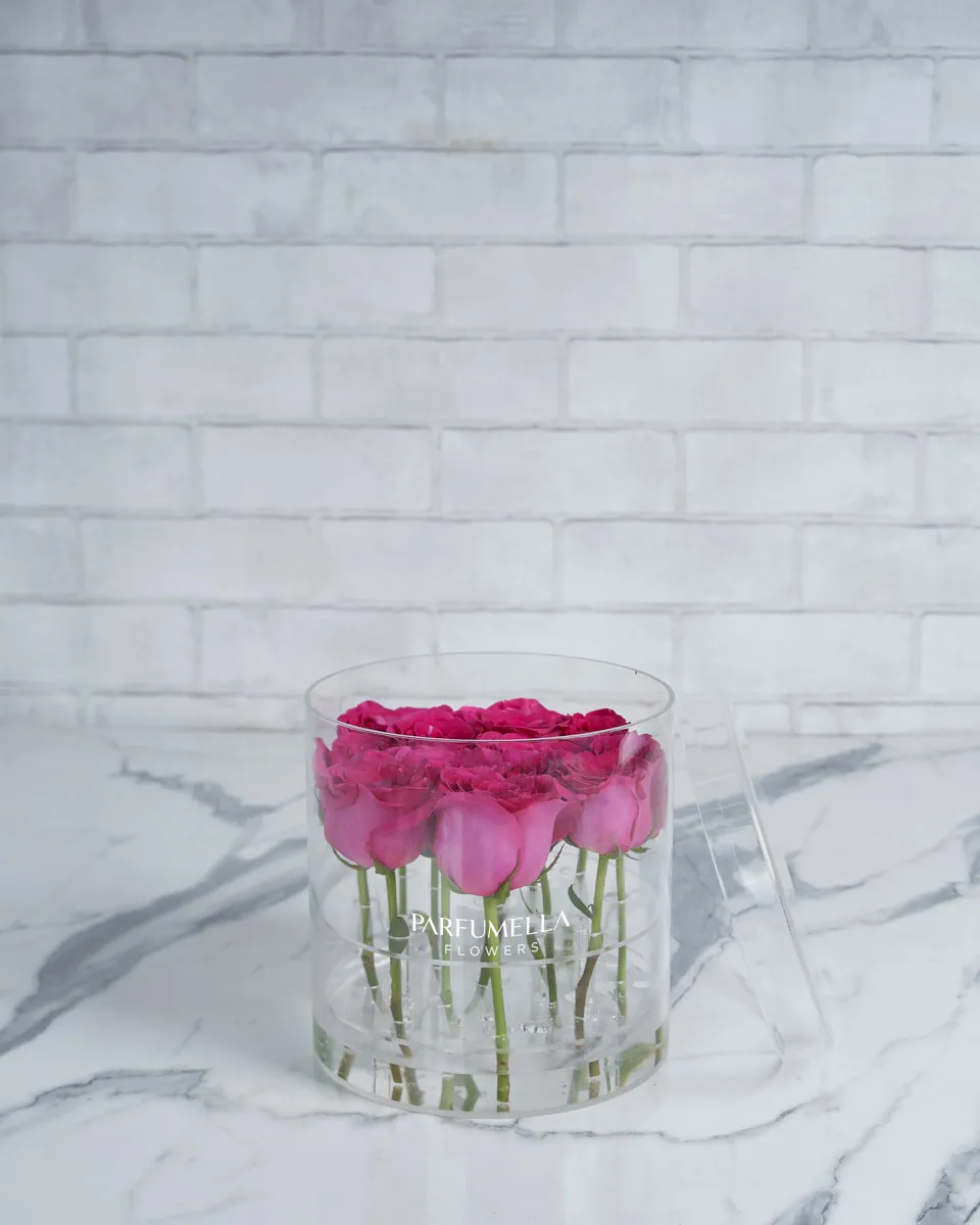 13 Love fuschia 13 stems Edited