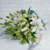 Graceful Lily Lily White 24 stems  BLUE