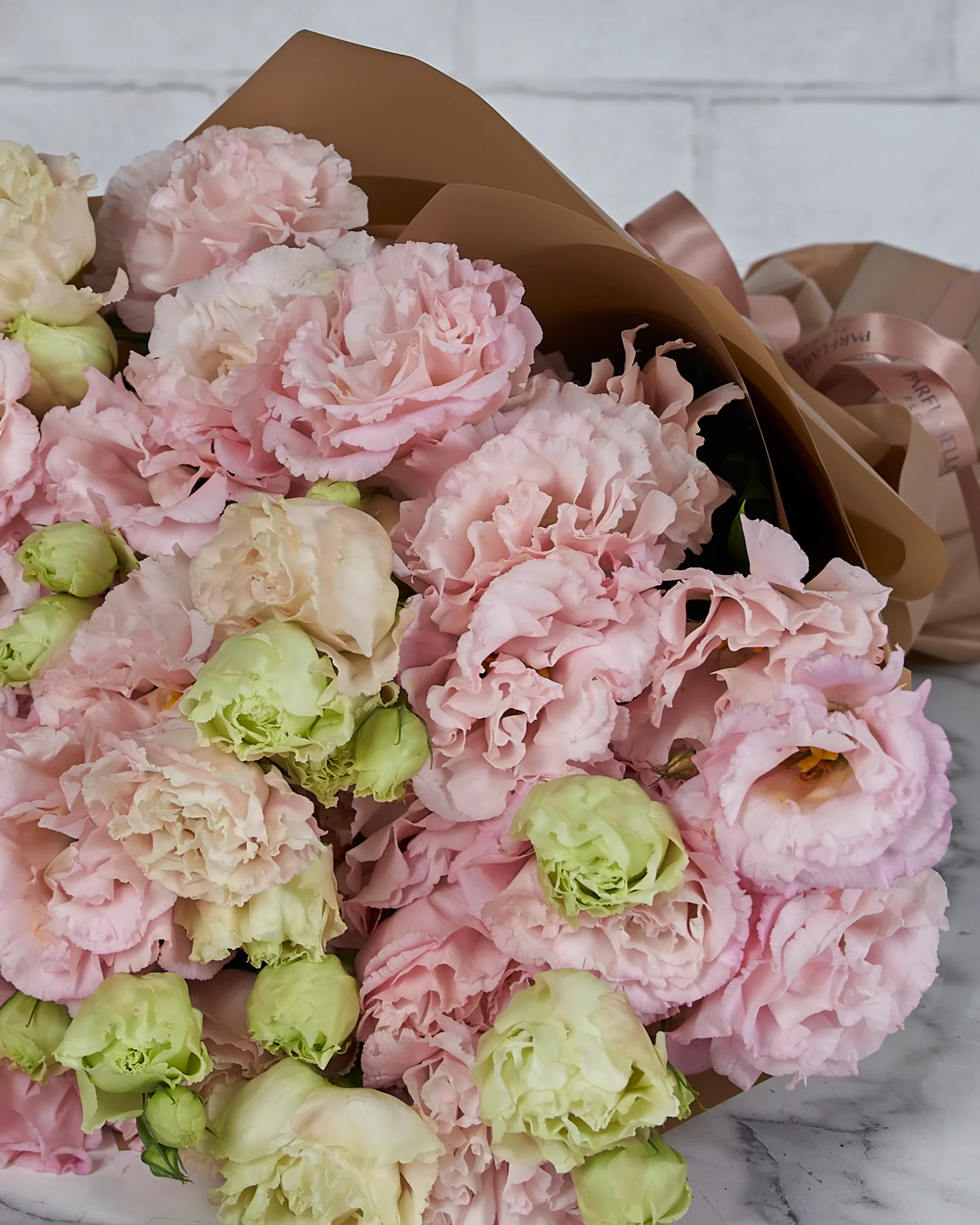 Pretty Lisianthus  Brown Details scaled