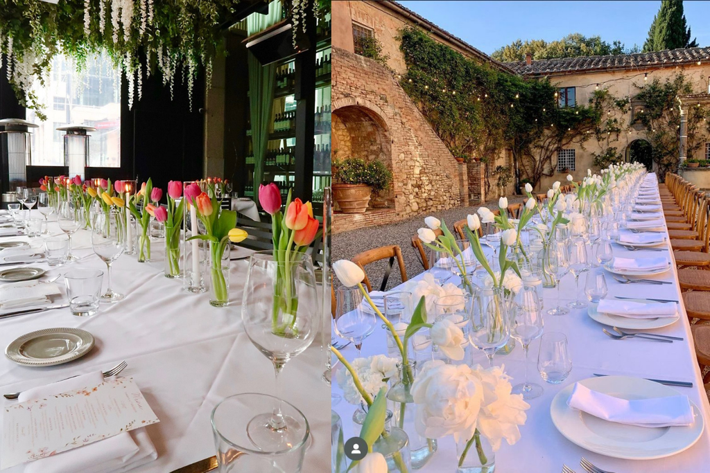 Affordable Floral Centerpieces for UAE Weddings Tulips
