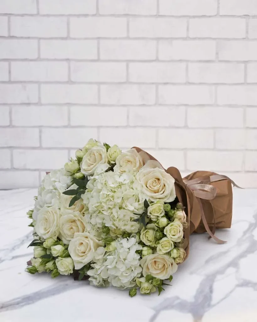 White Bundle Beige Wrap